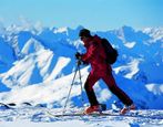 Skitouren Geher in den Sarntaler Alpen